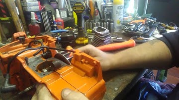 Quick-Easy chainsaw flywheel removal