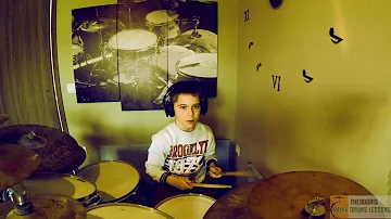 Ryan Stevenson - Eye of the Storm - (2)Drum Cover - 8 Years Old