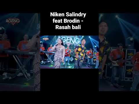 Niken Salindry feat Brodin - Rasah Bali #shorts #agengmusic