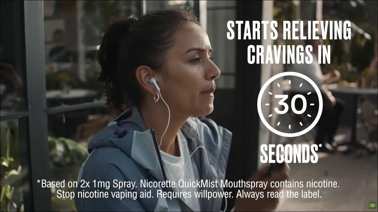 Quitting vaping? Nicorette Quickmist is now clinically proven to