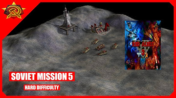 C&C: Red Alert 3: The Third War - Soviet Mission 5: Red Moon [Hard / Patch 1.02] 4K