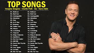 Top English Songs 2023 - Imagine Dragons, Charlie Puth, Sia, Harry Style Greatest Hits - New Songs