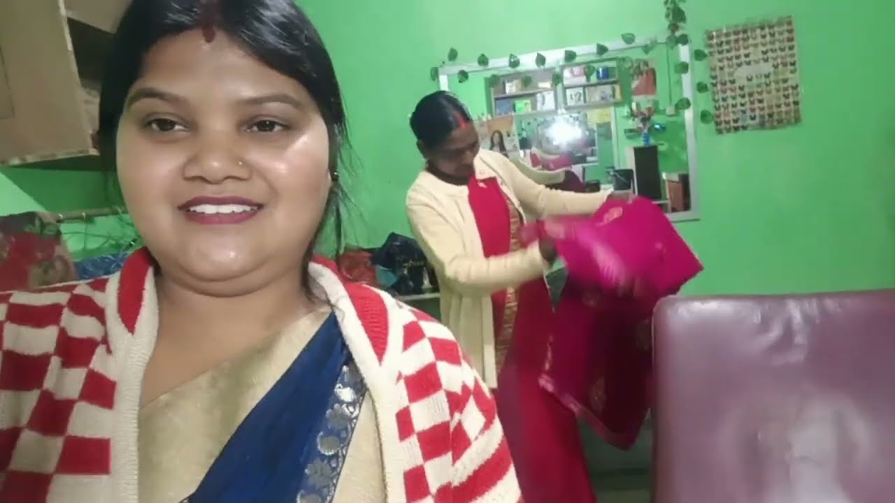 साड़ी खरीदने बाजार आएं हैं 🥰#vlog#vlogvideo