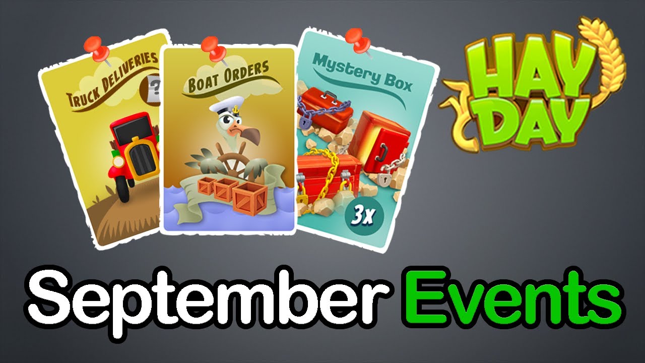 September Hay Day Events SyromerB YouTube September Hay Day Events SyromerB YouTube