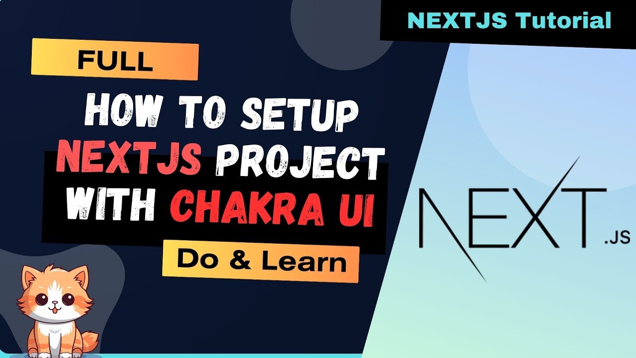 How to Setup Nextjs Project with Chakra UI - YouTube