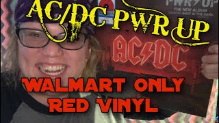 AC/DC is back with PWR UP! ACDC #acdc Power Up Exclusive Red Walmart #vinyl unboxing and review!