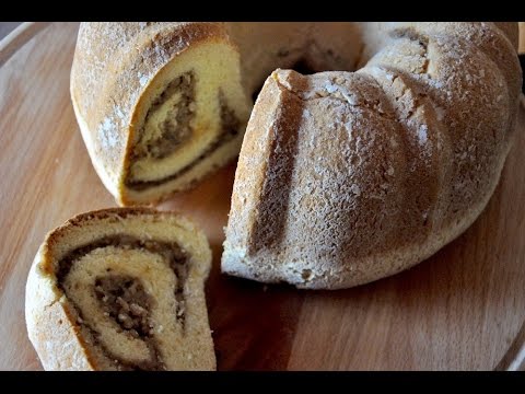 Gluten free Potica - Nut roll - Štrudla