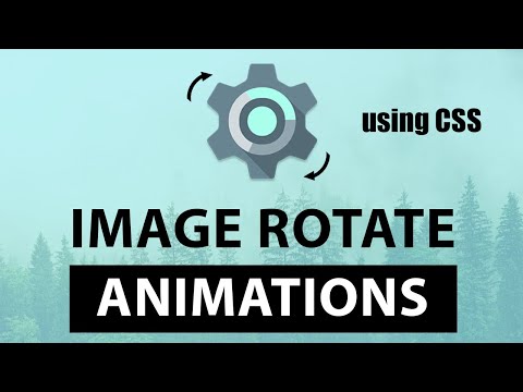 Vidéo: Comment faire pivoter une image en css3 ?