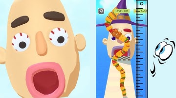 How Long Is This Sandwich!!?? Sandwich Runner All Levels Gameplay (Android,IOS)