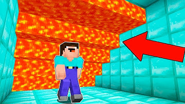 Minecraft NOOB vs PRO : HOW TO SURVIVE LAVA TSUNAMI?! Challenge 100% trolling