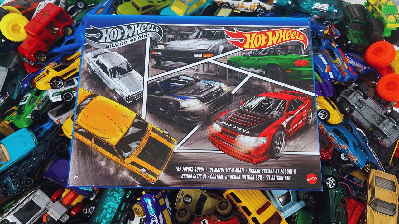 Hot Wheels Silver Series Japan 6-Pack – Full Unboxing & Review
