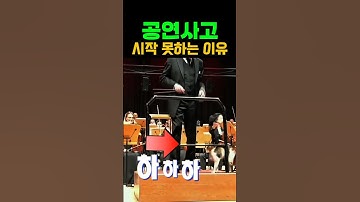 😱공연사고) 무대에 갑자기 등장한 이것은? 지휘자가 당황한 이유? 어떻게 하지??? #공연사고 #클래식 #오케스트라 #공연 #일미터클래식 #music #고양이