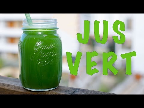 jus-vert-a-l'extracteur-│ananas-pomme-epinard-concombre-céleri-gingembre