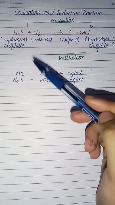 oxidation-and-reduction-reaction-class-10-shortsyoutube-by-diksha