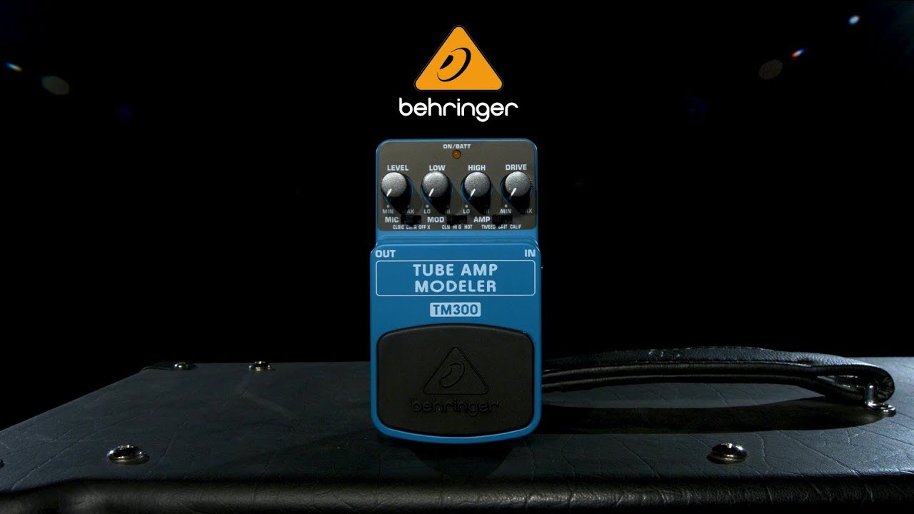 Behringer TM300 Tube Amp Modeller Pedal | Gear4music demo