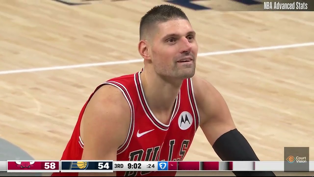 Nikola Vučević - 25 Points, 9 Rebounds, 4 Assists vs Pacers - 2025 