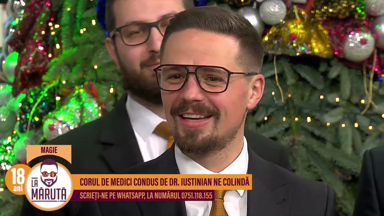 Corul de medici condus de Dr. Iustinian ne colindă
