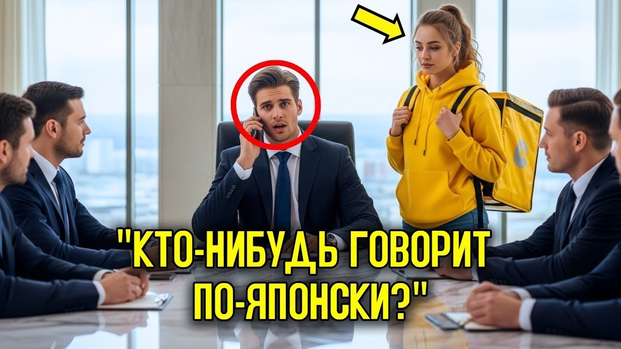 Гендиректор в отчаянии без переводчика — пока курьер не заговорила на 4 языках