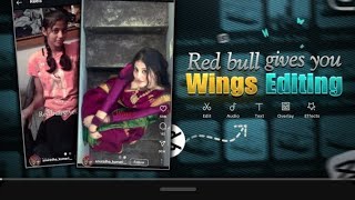 Instagram trending red bull gives wings editing tutorial | Capcut Video Editing |