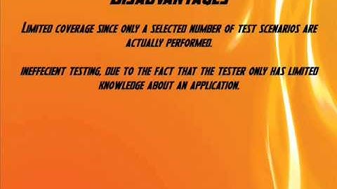 Software Testing Method (Black Box Testing / White Box Testing)