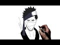 How To Draw Zabuza | Step By Step | Naruto