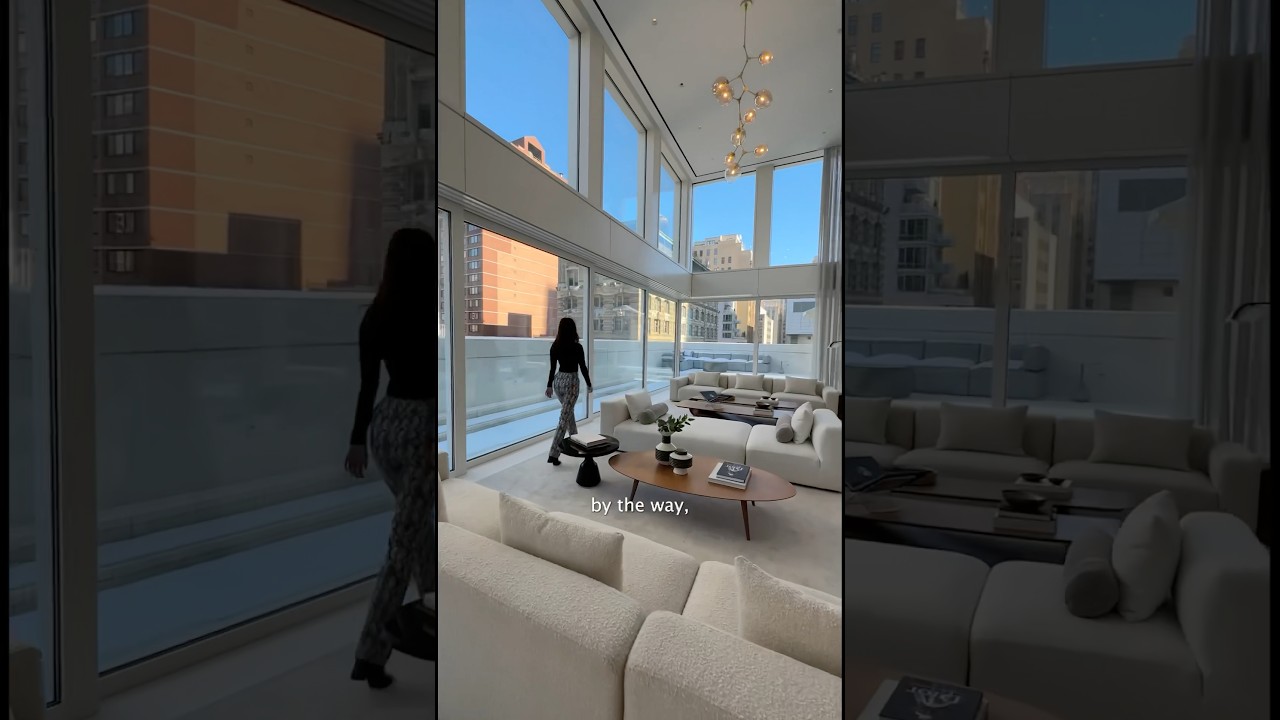 Пентхаус Tribeca за 12&nbsp;000&nbsp;000 долларов #nyc #realestate #luxurylivingnyc #apartmenttour #luxurya...