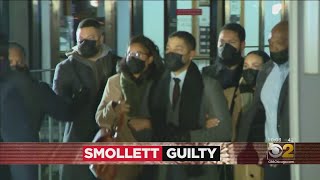 Jussie Smollett Leaves Without Comment After Being Found Guilty On 5 Counts