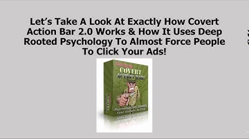Covert Action Bar 2.0 Review