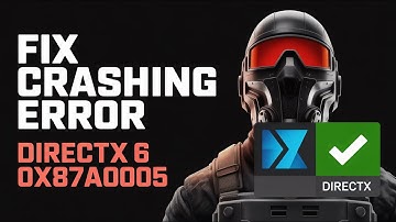 Black Ops 6 Crashing | Fix Error Code Directx 0x887a0005 Crash on Black Ops 6