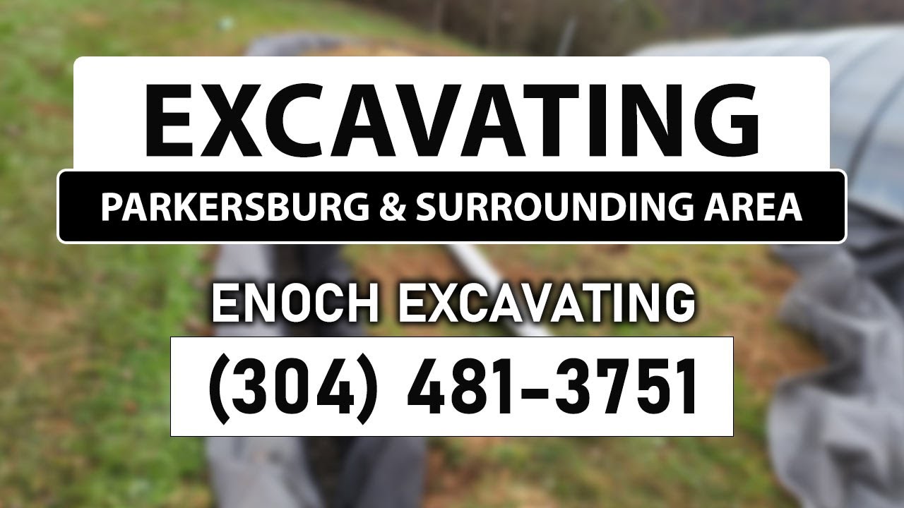 Excavating Parkersburg WV French Drains & Parking Pad Job YouTube