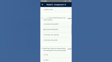 NPTEL "Data Analytics With Python" Assignment - 12 ANSWER (Due Date: 20/04/2022)