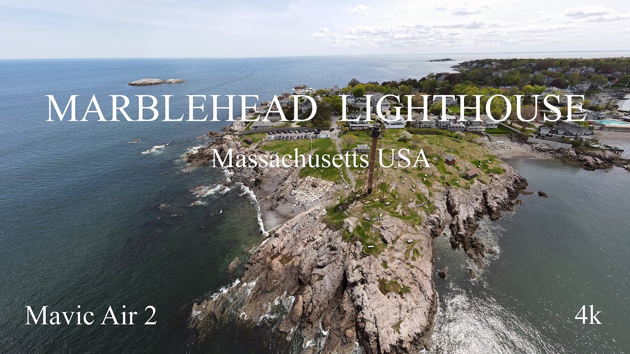 Marblehead Lighthouse in 4k - Mavic Air 2