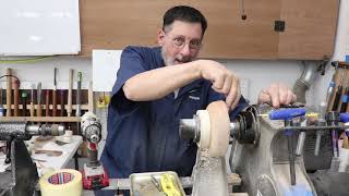 Turning a Bowl with a Faceplate and Waste Block:   with Sam Angelo