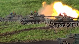 20120826陸上自衛隊富士総合火力演習PART- 2（前段演習）