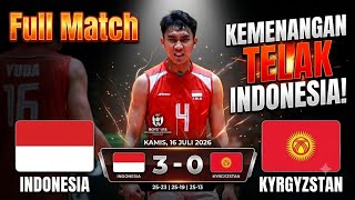 ​HIGHLIGHT & FULL MATCH: Indonesia vs Kyrgyzstan (3-0) | AVC Boys' U18 2026