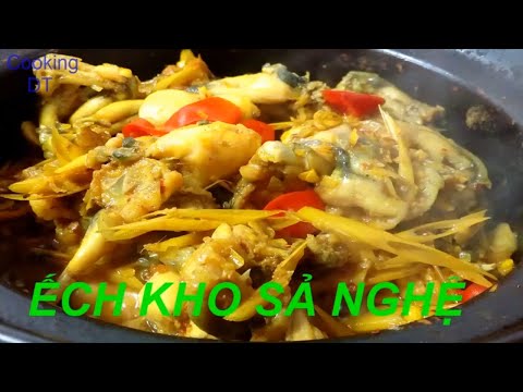 Video Cách làm món THỊT ẾCH KHO SẢ NGHỆ thơm ngon đậm đà... - youtube