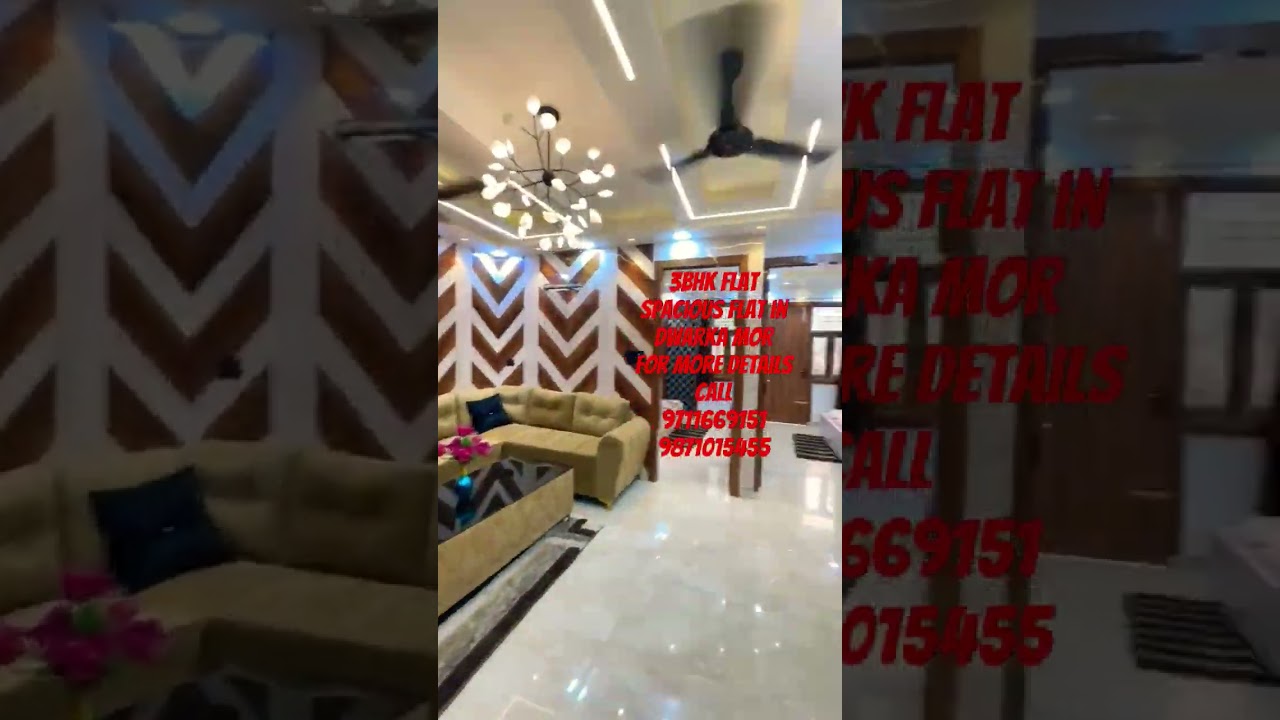 3bhk spacious flat in dwarka mor|| ELITE PROPERTIES|| 