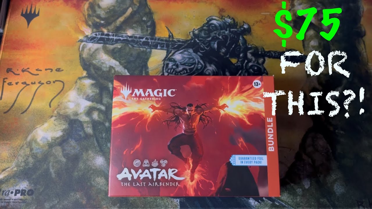 Avatar The Last Airbender Bundle Unboxing! Such a STRONG SET!! - YouTube