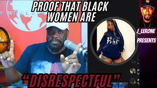 Black Female Luvly Brown Challenges Tommy Sotomayor On His Thoughts About Black Women.