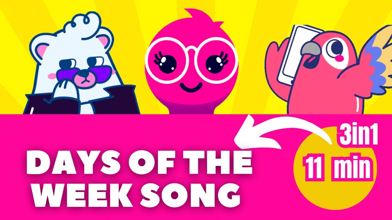 Days of the Week Song | Days of the Week Super Simple Songs with kids ...