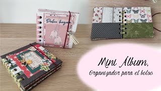 TUTORIAL - Mini álbum SCRAPBOOKING! ORGANIZADOR de bolsitas de té / infusiones