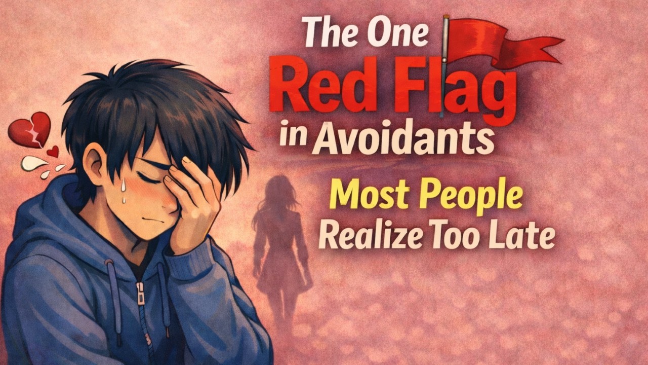 Один из тревожных признаков избегающего типа личности, который большинство людей осознают слишком...