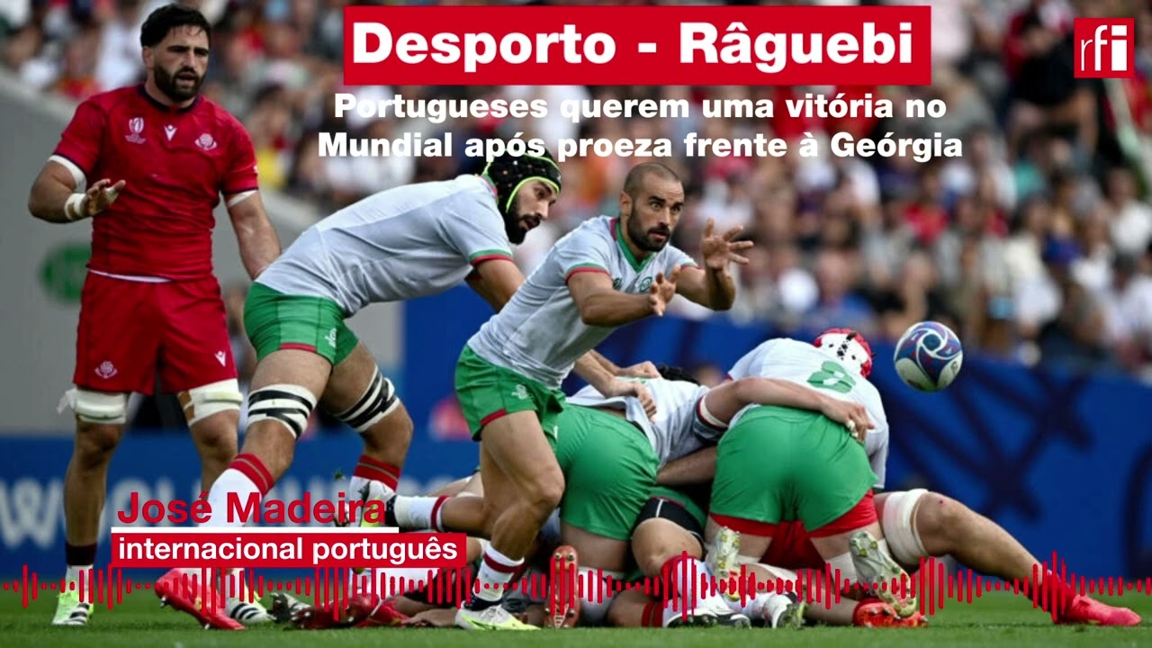 Com a torcida dos australianos, Portugal conquista primeira vitória em uma copa  do mundo de râguebi