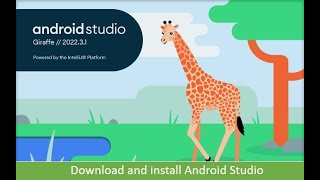 كيفية تنزيل وتثبيت Android Studio في 2023 | أندرويد ستوديو الزرافة | ويندوز 10، 11