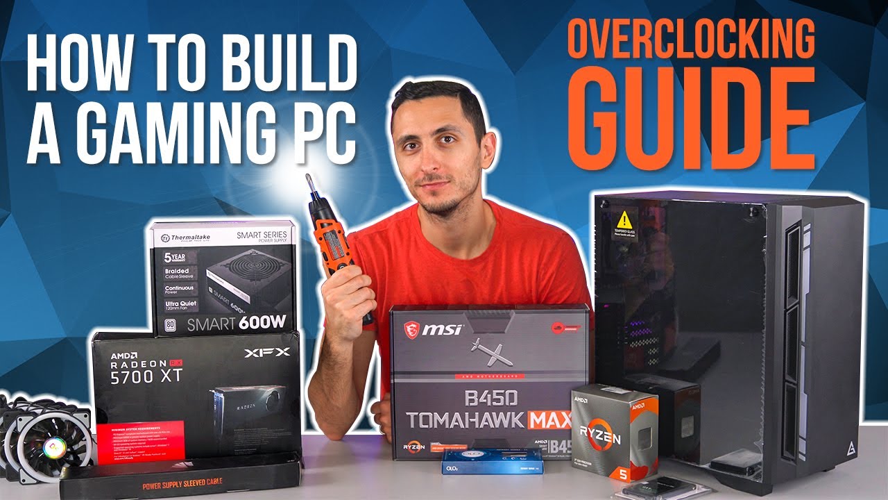 How To Build A PC - Full Beginners Guide + Overclocking - YouTube