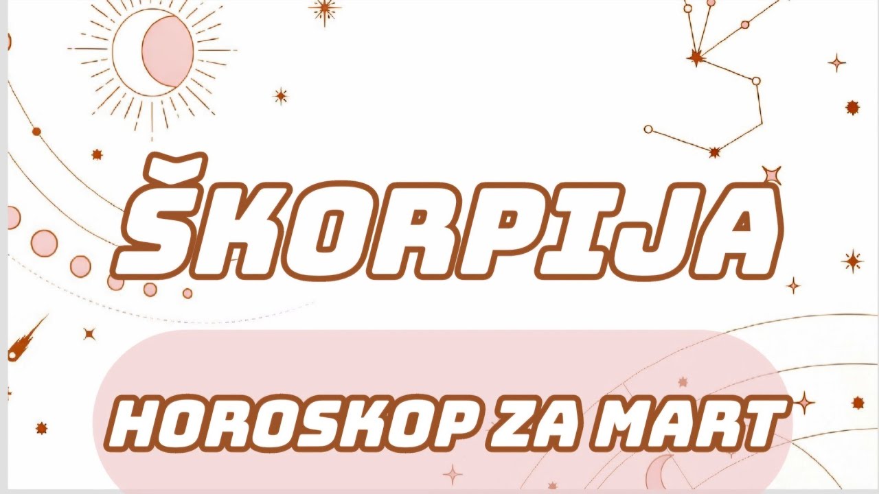 ŠKORPIJA ♏️ “Imate DOBITAK! Ova vaša osoba izgubila kopamas” HOROSKOP ZA MART 