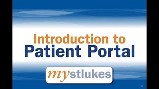 mystlukes patient portal