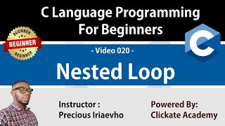 Full 020 - NESTED Loop in C Language Programming | C Tutorials for Beginners News
