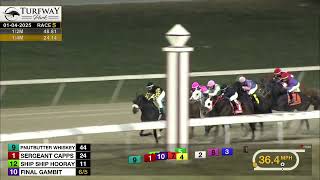 RACE 5 PROGRAM 1/4/2025