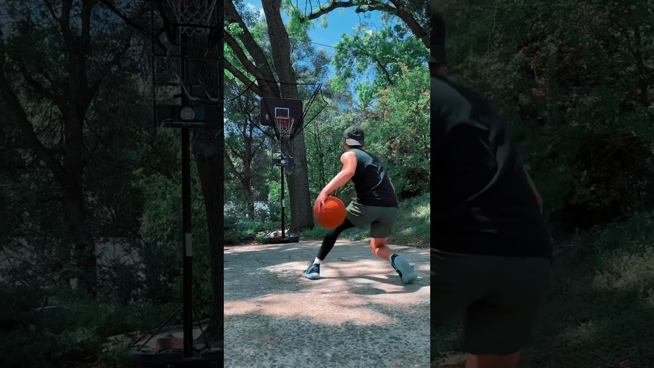 WATCH: TOUGH MOVE or Nah?!💪 #ballislife #basketball #shorts